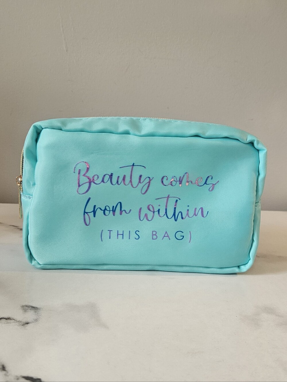 Snarky, Sassy & Sarcastic Nylon Cosmetic Pouch w/ HOLOGRAPHIC Font (PICK 1) - Picture 10 of 16
